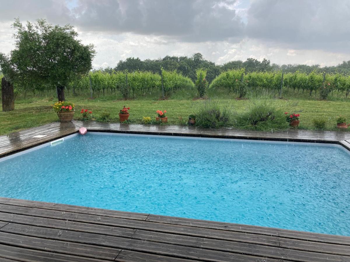 Gite Les Vignes Cravenceres Bagian luar foto